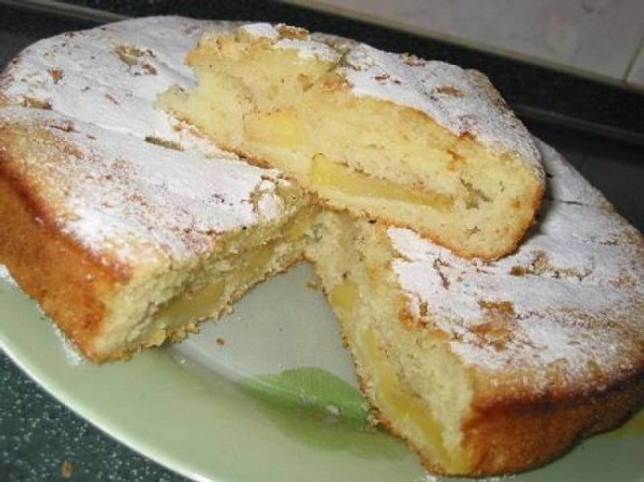 Банановый пирог в мультиварке