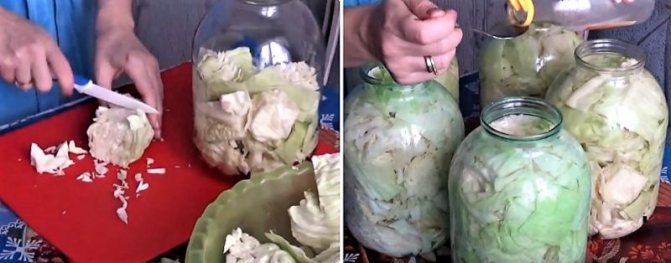 капуста на зиму рецепты очень вкусно в банке