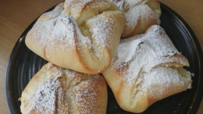 Конвертики с творогом и рецепты их приготовления