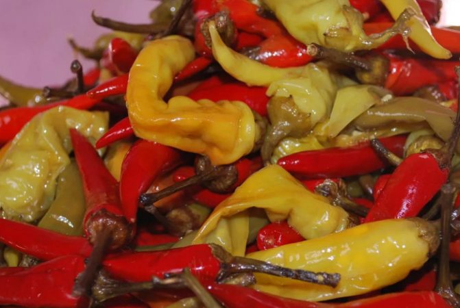 Маринованный перец цицак: простые рецепты на зиму