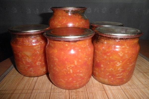 морковь с рисом