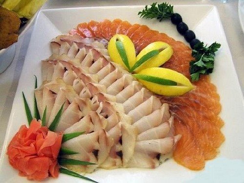 рыбная нарезка