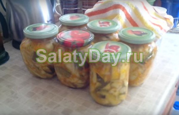Салат «Корейский кабачок»